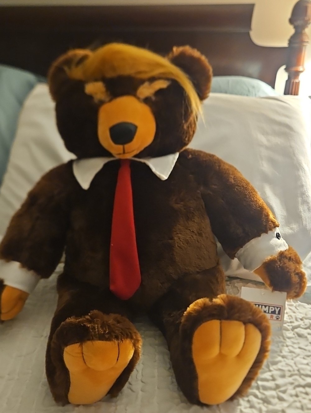 Trumpy Bear Stuffed Teddy Bear